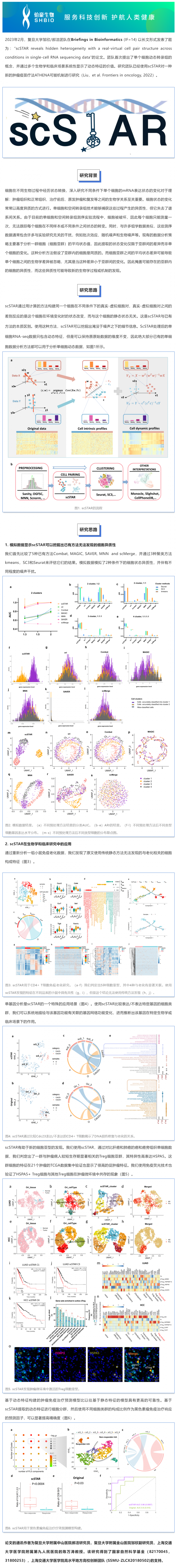 2023-03-03  复旦大学邹欣_郝洁团队通过构建单细胞新算法 scSTAR 实现单细胞动态转录组分析